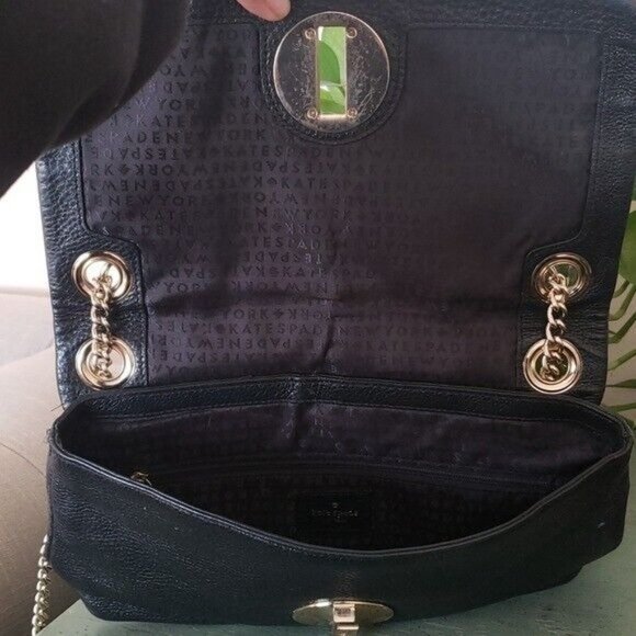 Kate Spade Black Leather Bag - Picture 7 of 10